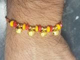 Lucky hindu red thread stunning evil eye protection bracelet talisman amulet ff7