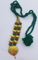 Punjabi kaintha folk cultural bhangra gidha pendant cultural patiala necklace ni