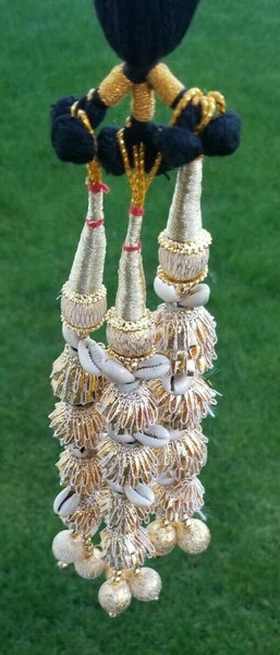 Patiala paranda latkan indian punjabi parandi mehndi jaago bridal hair braid mb4