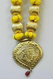 Punjabi folk cultural bhangra gidha patiala kaintha pendant cultural necklace h1