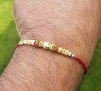 Hindu red thread evil eye protection stunning bracelet luck talisman amulet fg7
