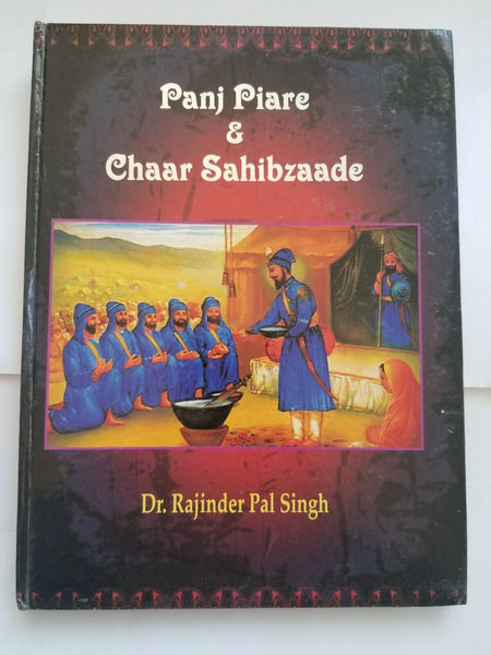 Sikh kids stories panj piare and chaar sahibzaade colour photos book english b69