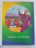 Sikh kids stories panj piare and chaar sahibzaade colour photos book english b69