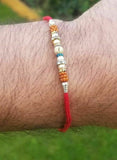Hindu red thread evil eye protection stunning bracelet luck talisman amulet fg3