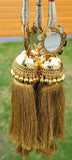 Indian punjabi parandi mehndi jaago mirror bridal patiala paranda hair braid mga