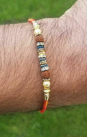 Hindu red thread evil eye protection stunning bracelet luck talisman amulet fg9