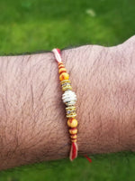 Hindu red thread evil eye protection stunning bracelet luck talisman amulet ll20