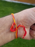 Hindu red thread evil eye protection stunning bracelet luck talisman amulet ll21