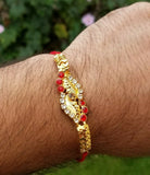 Hindu red thread evil eye protection stunning bracelet luck talisman amulet ll1