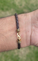 Mahakal trishul bracelet kara hindu good luck evil eye protection bangle i16 new