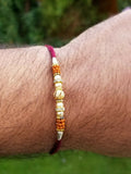 Hindu red thread evil eye protection stunning bracelet luck talisman amulet ll17