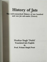 History of jatts panjabi book by hoshiar singh duleh punjabi b62 new paperback