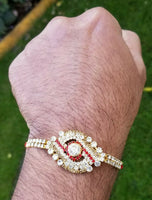 Hindu red thread evil eye protection stunning bracelet luck talisman amulet rr1