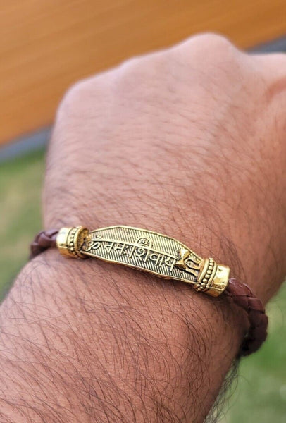 Mahakaal Lord Shiva Silver Kada Bracelet For Men  925 Silver Jewelle   ziczac trends