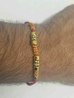 Lucky hindu red thread stunning evil eye protection bracelet talisman amulet ff2