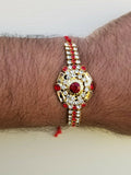 Hindu red thread evil eye protection stunning bracelet luck talisman amulet rr9