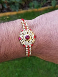 Hindu red thread evil eye protection stunning bracelet luck talisman amulet rr9