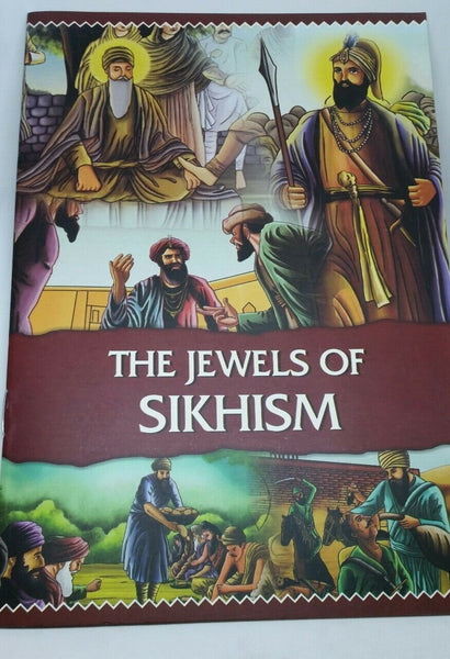Sikh nanak singh kaur khalsa kids stories the jewels of sikhisim book in english