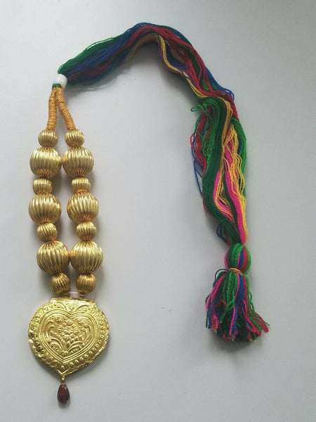 Punjabi folk cultural bhangra gidha patiala kaintha pendant cultural necklace a3