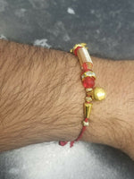 Lucky hindu red thread stunning evil eye protection bracelet talisman amulet ff5