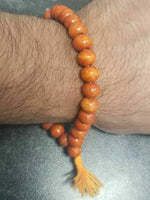Wooden yogic beads meditation praying beads talisman sikh simarna bracelet ff12