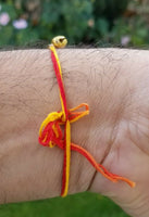 Hindu red thread evil eye protection stunning bracelet luck talisman amulet ll26