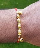 Hindu red thread evil eye protection stunning bracelet luck talisman amulet ll25