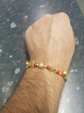 Lucky hindu red thread stunning evil eye protection bracelet talisman amulet ff6