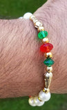 Hindu red thread evil eye protection stunning bracelet luck talisman amulet ff21