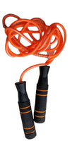 Strong skipping rope with spring soft handle fitness speed home workout gym mk
