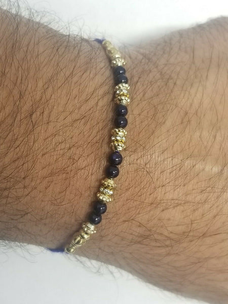 Hindu blue thread evil eye protection stunning bracelet luck talisman amulet ff9