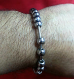 Meditation Praying Steel Beads Buddhism Hindu Muslim Sikh Singh Simarana Kara J8