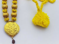 Punjabi kaintha folk cultural bhangra gidha pendant cultural patiala necklace nj