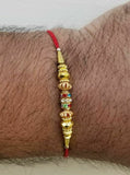 Hindu red thread evil eye protection stunning bracelet luck talisman amulet ll23