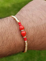 Hindu red thread evil eye protection stunning bracelet luck talisman amulet ll3