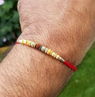 Hindu red thread evil eye protection stunning bracelet luck talisman amulet ll18