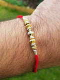 Hindu red thread evil eye protection stunning bracelet luck talisman amulet fg12