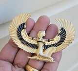 Egypt fairy angel brooch vintage look gold plated suit royal broach pin k23 new