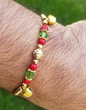Hindu red thread evil eye protection stunning bracelet luck talisman amulet fg14