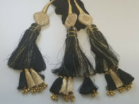 Indian punjabi pranda mehndi jagoo charms bridal patiala paranda hair braid a18