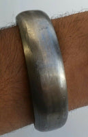 Sarbloh pure iron steel smooth sikh singh khalsa taksali chunky kara kada d12