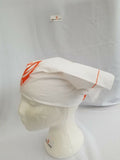 Sikh hindu kaur singh orange khanda bandana head wrap gear rumal handkerchief a2