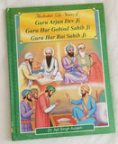 Sikh kids illustrated life stories of guru arjan har gobind har rai english book