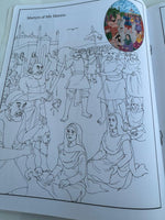 Children colouring book the sikh martyrs pictures religious kids colour book a18
