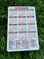 11 hindu evil eye protection good luck pocket calendars 2024 blessings cards b44